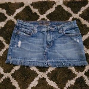 Abercrombie Denim mini skirt